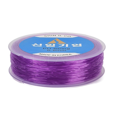 Korean Round Crystal Elastic Stretch Thread EW-Z002-01B-0.8mm-1