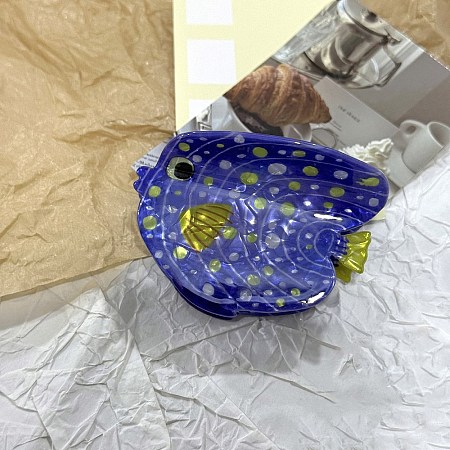 Ocean Theme Acrylic Claw Hair Clips PHAR-P012-B05-1