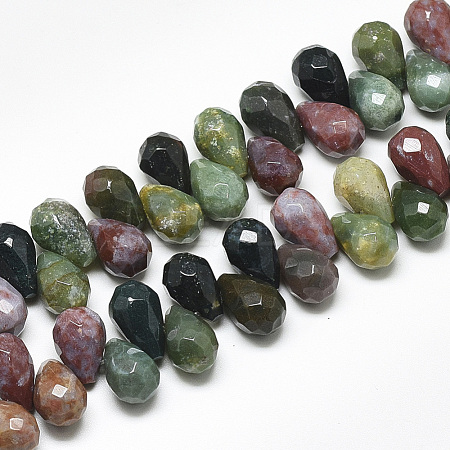 Natural Indian Agate Beads Strands G-S357-C01-03-1