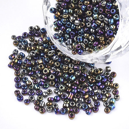 Opaque 8/0 Glass Seed Beads SEED-S023-01B-09-1