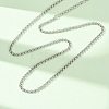 2.5MM 304 Stainless Steel Rolo Chain/Pea Chain Necklaces SA-CBA4160-23P-3