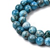 Natural Apatite Beads Strands G-G858-01B-01-3