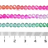 Transparent Painted Glass Beads Strands DGLA-A034-T4mm-A03-3