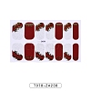 Glitter Powder Nail Art Full-Cover Sticker MRMJ-T078-ZA238-1