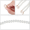 ABS Plastic Imitation Pearl Bag Strap Chains FIND-PH0004-06-4