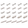 Alloy Crystal Rhinestone Spacers Bars ALRI-KS0001-01P-3