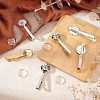 SUPERFINDINGS DIY Blank Tie Clip Making Kit DIY-FH0004-72-2