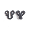 Cloth Clover Brass Buckles DIY-WH0162-94A-01-1