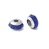 304 Stainless Steel Polymer Clay Rhinestone Beads STAS-Q038-01A-1