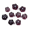 Handmade Millefiori Glass Bead Strands LAMP-N029-017A-01-4