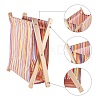 Cloth Folding Basket PH-AJEW-WH0051-01-3