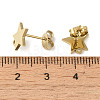 Ion Plating(IP) 304 Stainless Steel Stud Earring Findings STAS-I206-70G-3