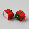 Christmas Opaque Resin Cabochons CRES-WH20004-07D-2