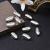 Letter Slider Beads for Watch Band Bracelet Making ALRI-O012-I-NR-4