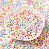 6/0 Opaque Baking Paint Glass Seed Beads SEED-M012-02A-36-2