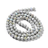 Opaque Glass Beads Strands EGLA-A035-P6mm-L22-2