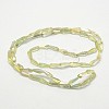 Faceted Rainbow Plated Teardrop Electroplated Glass Beads Strands EGLA-F104-09A-3