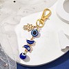 Alloy Enamel Pendant Decorations HJEW-JM01677-05-3