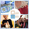 Alloy and  Wooden Sweater Knitting tool AJEW-WH0472-20I-6