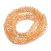 Electroplate Glass Beads Strands EGLA-A044-T1mm-A23-3