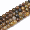 Natural Pietersite Beads Strands G-S333-8mm-010-1