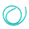 Natural Magnesite Round Bead Strands TURQ-E022-38B-4mm-2