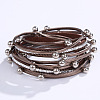 PU Leather Multi-layered Bracelets WG13214-09-1