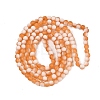 Frosted Crackle Glass Beads X1-GLAA-U001-8mm-M10-3