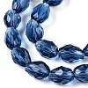 Transparent Glass Beads Strands EGLA-N013-T6mm-D28-3