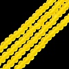 Transparent Glass Beads Strands EGLA-A034-T4mm-MD17-2