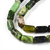 Natural Serpentine Beads Strands G-N346-01A-04-4