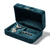 Rectangle Iron Covered with Velvet Jewelry Set Storage Boxes CON-K002-07C-3