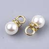 High Luster ABS Plastic Imitation Pearl Pendants X-RB-T011-01A-G-2