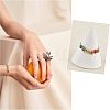 8Pcs 2 Colors 304 Stainless Steel Coil Cord Ends STAS-UN0026-64-6