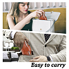 AHADEMAKER 4Pcs 4 Colors Imitation Leather Glasses Cases AJEW-GA0005-46-6