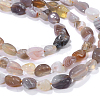 Natural Botswana Agate Beads Strands G-P433-20-2