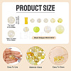 80G Transparent Glass Beads DGLA-TA0001-47D-4