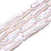 Natural Baroque Pearl Keshi Pearl Beads Strands PEAR-S010-30-03-2