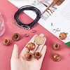 DIY Acorn Locket Necklace Making Kit WOOD-SC0001-59B-3