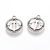 Tibetan Style Alloy Pendants X-TIBEP-3768-AS-LF-1