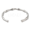 Non-Tarnish 304 Stainless Steel Cuff Bangles BJEW-H588-01P-3