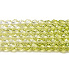 Transparent Gradient Color Glass Beads Strands GLAA-G101-2mm-13-3