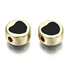 Alloy Enamel Beads ENAM-S122-030-RS-3