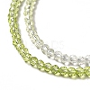 Transparent Gradient Color Glass Beads Strands GLAA-H021-01B-25-3