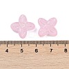 Frosted Transparent Acrylic Beads X1-OACR-P029-09B-01-4