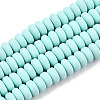 Handmade Polymer Clay Beads Strands X-CLAY-N008-008H-1