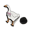 Cartoon Goose Theme Enamel Pin JEWB-Q042-02A-3