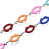 Brass Enamel Chains CHC-T012-24P-4