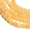 Natural Yellow Calcite Beads Strands GG-CBAA3AB-01-6mm-3