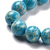 Synthetic Imperial Jasper Beads Strands G-E568-01B-05-3